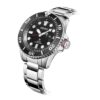 200 m Casual Black Warrior zonne-energiehorloge