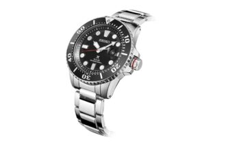 200 m Casual Black Warrior zonne-energiehorloge