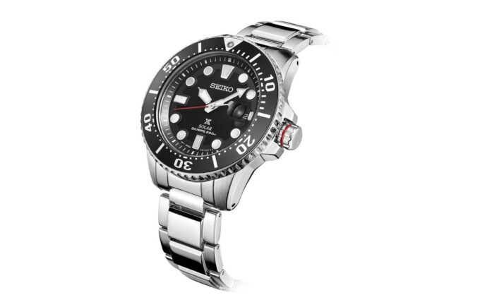 200 m Casual Black Warrior zonne-energiehorloge