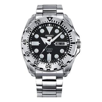 Automatisch Mechanisch Water Ghost Waterdicht Sport voor heren Zwarte plaat Stalen band Zwart