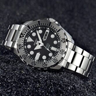 Automatisch Mechanisch Water Ghost Waterdicht Sport voor heren Zwarte plaat Stalen band Zwart