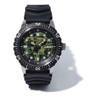 BAPE X Seiko MECHANISCH DUIKERSHORLOGE Crossover