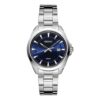 Blauw stalen band Business Casual waterdicht horloge