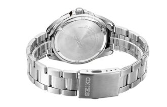 Blauw stalen band Business Casual waterdicht horloge