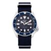 Canvas Blue No. 5-serie horloge