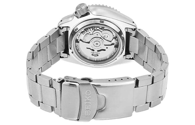 Casual waterdicht automatisch mechanisch sporthorloge “Zwart Zilver Goud”