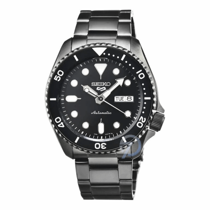 Casual waterdicht Sport Mechanisch Zwart