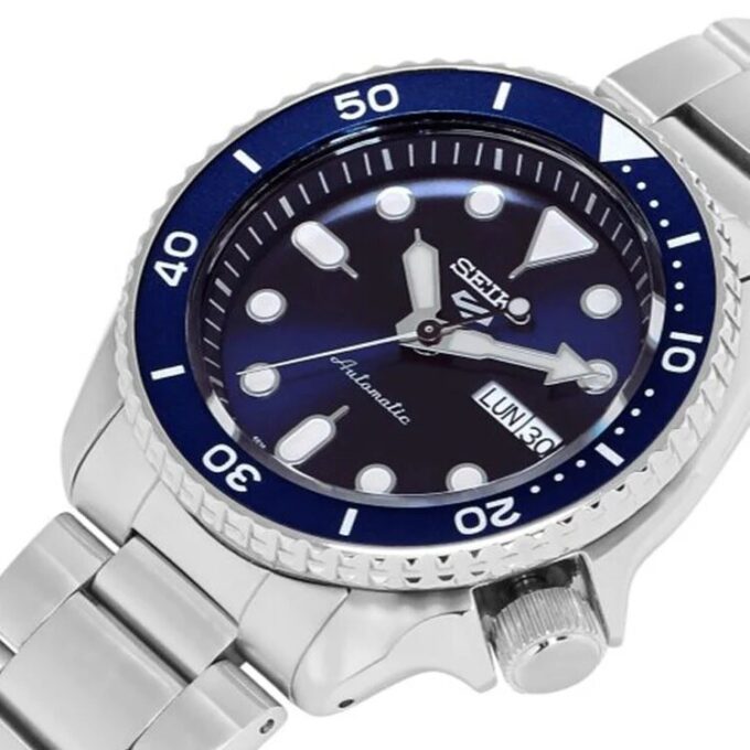 Casual waterdicht sportief mechanisch blauw