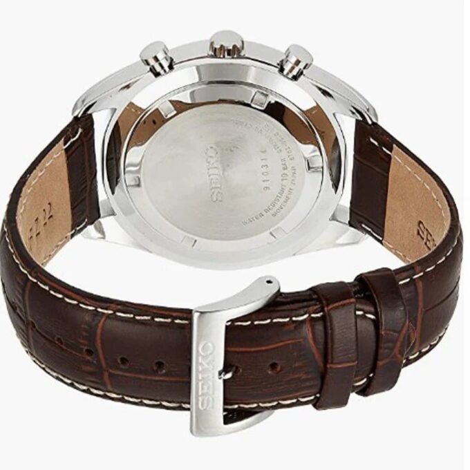 Chronograafserie Wit Blauw