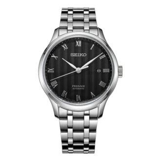 Japan-serie waterdicht automatisch mechanisch horloge Zwart