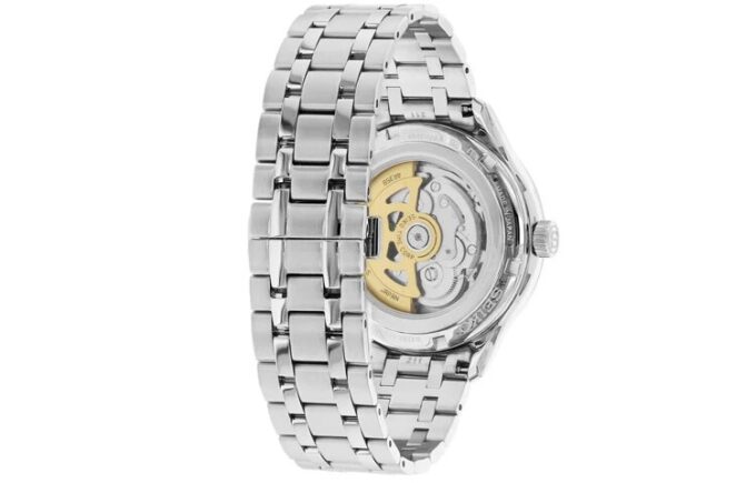 Japan-serie waterdicht automatisch mechanisch horloge Zwart