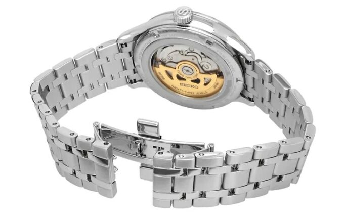 Japan-serie waterdicht automatisch mechanisch horloge Zwart