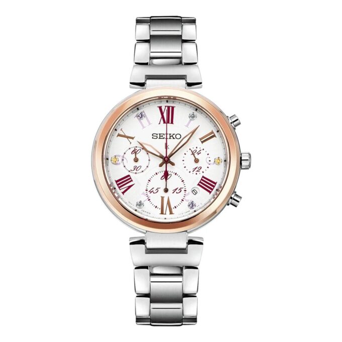 Lukia-serie Kwarts Zilver/Wit