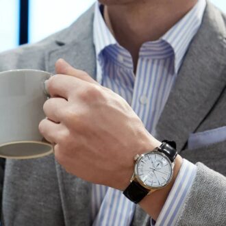 Mechanisch horloge “Light Blue”