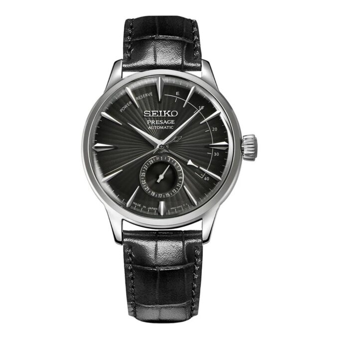 Mechanisch zwart horloge