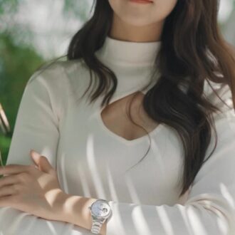 Minimalistisch Japan Hollow Out Mechanisch Zilver