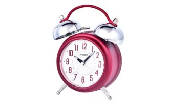 Mute mechanische ring met alarm rood/wit