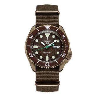 Nr. 5 42,5 mm Mechanisch klassiek horloge Bruin
