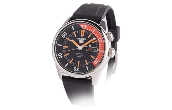 Nr. 5 Horloge Automatisch mechanisch waterdicht horloge Zwart