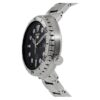 Nr. 5 Klein stalen bandje Automatisch mechanisch horloge Zwart