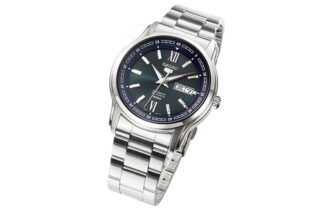 Nr. 5 Mechanisch automatisch horloge, blauw