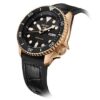 Nr. 5 Mechanisch klassiek horloge Zwart