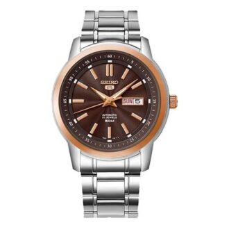 Nr. 5-serie automatisch mechanisch horloge met stalen band