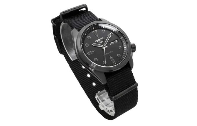 Nr. 5-serie automatisch mechanisch waterdicht horloge “Zwart”