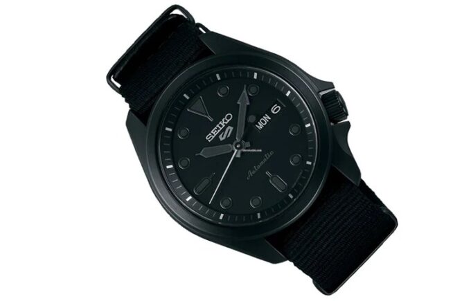 Nr. 5-serie automatisch mechanisch waterdicht horloge “Zwart”