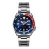 Nr. 5 Sports mechanisch horloge rood blauw