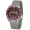 Nr. 5 Sports mechanisch horloge Wijnrood