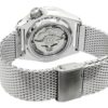 Nr. 5 Sports mechanisch horloge Wijnrood