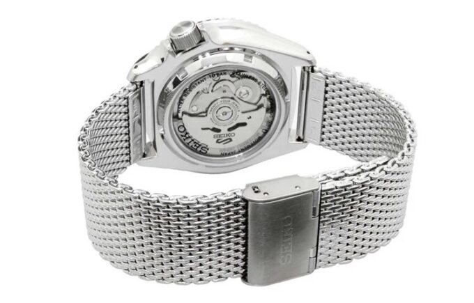 Nr. 5 Sports mechanisch horloge Wijnrood