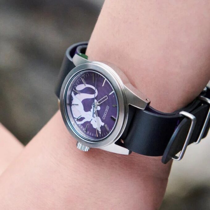 Pokémon Pikachu Crossover Limited Watch Zwart Paars