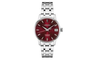 Presage-serie Mechanisch Zilver/Rood