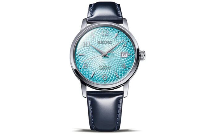 Presage-serie stalen horloge blauw