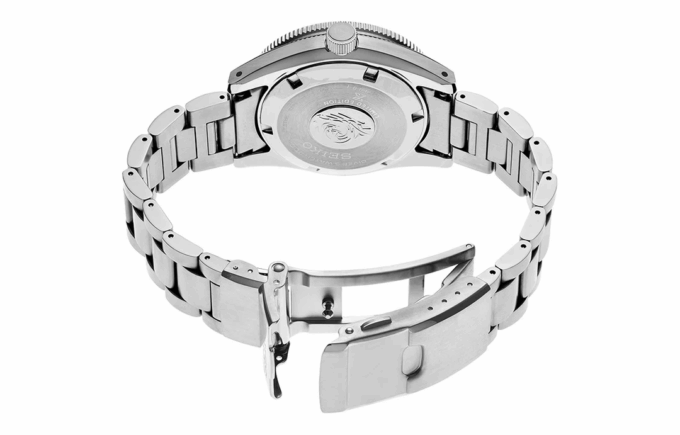 Prospex-serie 140-jarig jubileum Limited Edition mechanisch horloge met witte wijzerplaat en blauwe stalen band