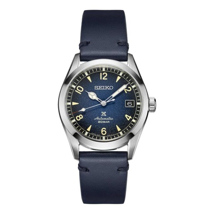 Prospex-serie Retro groen mechanisch horloge met rubberen band en sterrenhemel