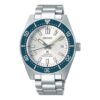 Prospex-serie 140-jarig jubileum Limited Edition mechanisch horloge met witte wijzerplaat en blauwe stalen band