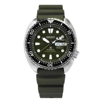 PROSPEX-serie Seiko Prospex Turtle 4R36 polshorloge 45 mm groen
