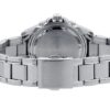 Quartz Business Casual Sports horloge met zwarte wijzerplaat en zilveren band
