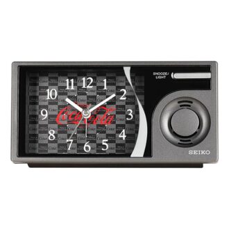 Seiko x Coca Cola Mute Music Alarm Clock Zwart/Grijs