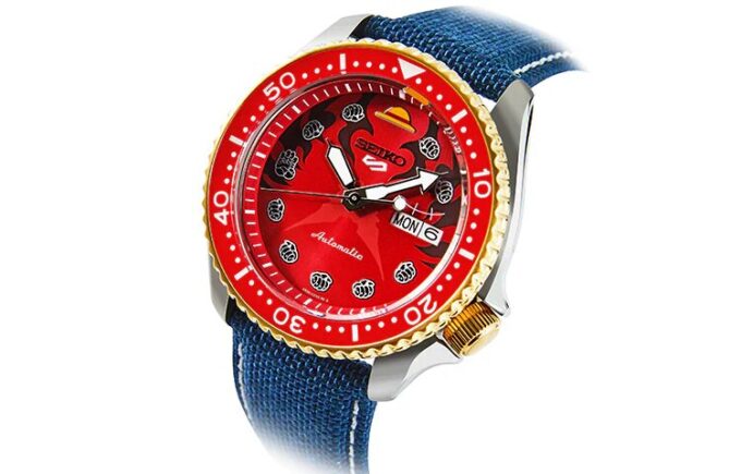 SEIKO X ONE PIECE 5 Sports horloge “Monkey D. Luffy Regular Box”