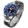 Seiko X PADI Eco Drive Zilver/Blauw