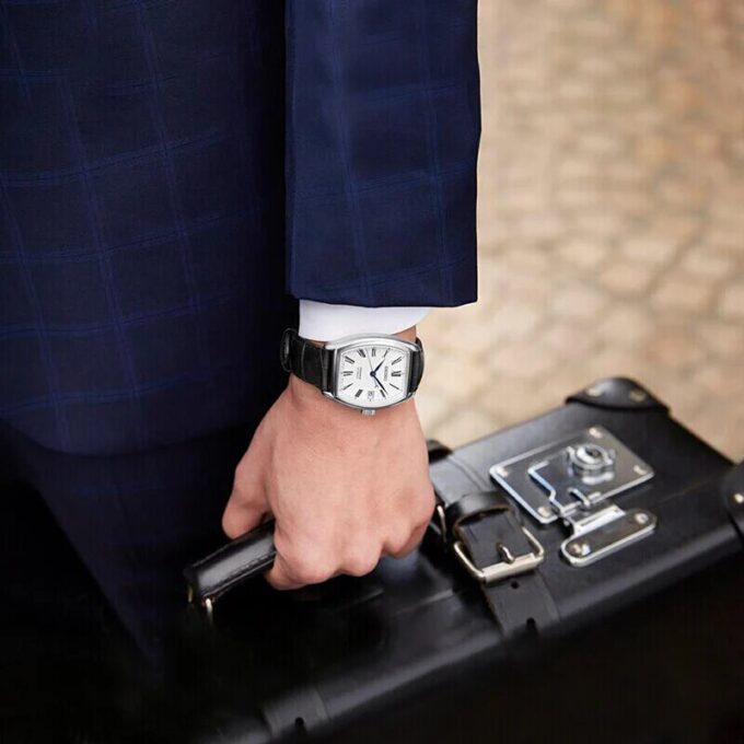 Serie Mechanisch horloge Wit