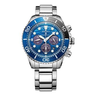 Solar Energy Sports stalen bandhorloge