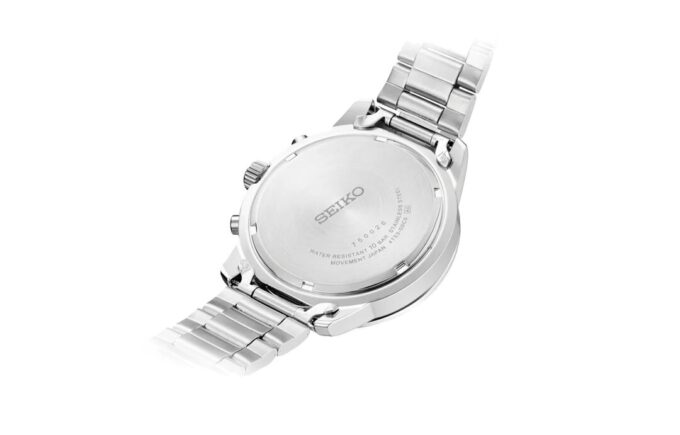 Three Eyes 100 meter waterdicht zakelijk casual mode wit wijzerplaat stalen band quartz horloge
