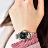 Unisex Mechanisch Zwart/Zilver SNKL45J1+SYMK17J1