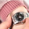 Unisex Mechanisch Zwart/Zilver SNKL45J1+SYMK17J1