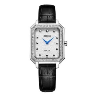 Vierkant minimalistisch quartzhorloge Wit